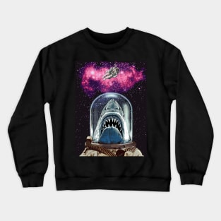 Sharks In Space Crewneck Sweatshirt